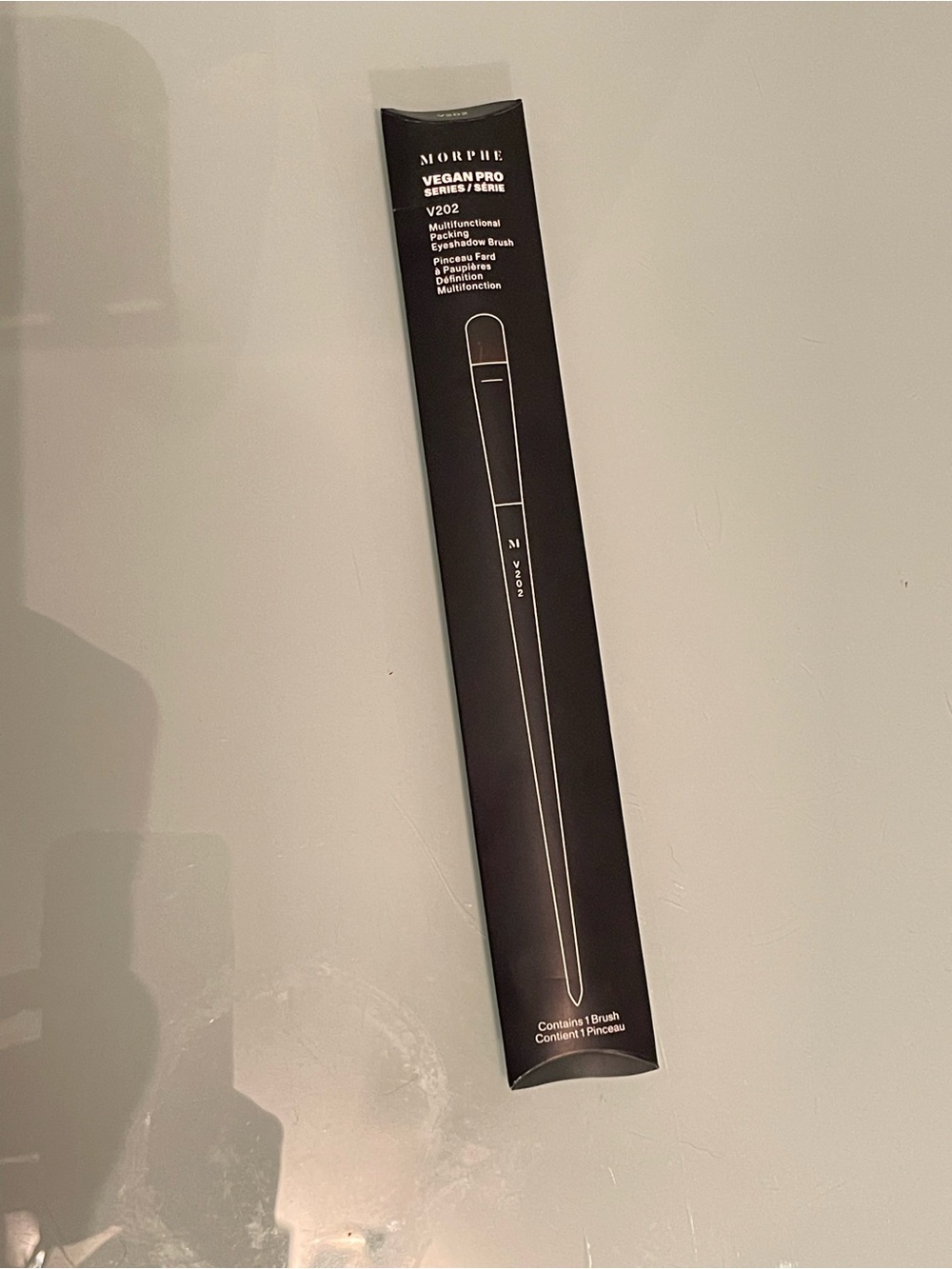 Morphe Vegan Pro V202 Brush - Black Multifunctional Packing Eyeshadow Brush